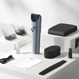 NNEOBA Professional Hair Clipper Digital Display Length Adjustments Grey