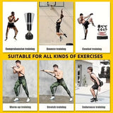 NNEOBA 12-Piece Boxing Resistance Training Set – MMA Strength Bands for Full Body Workout