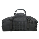 NNEOBA Tactical Molle Sport Travel Duffel Bag Black