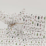 10 Sheets Christmas Lantern Pattern 20×35cm Festive Gift Wrapping Paper