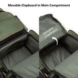 NNEOBA Tactical Fishing Tackle Backpack Lightweight Soft Tackle Bag Army Green