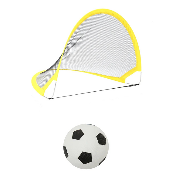 NNEOBA Foldable Training Goal Net Kit for Kids