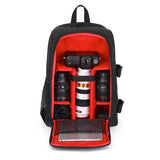 NNEOBA Camera Backpack Laptop Compartment Red