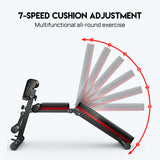 Adjustable Weight Bench with Squat Rack