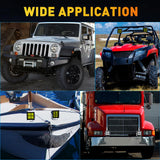 NNEOBA 12V/24V LED Work Lights Spotlight Bar – 4x4