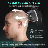 NNEOBA 6D Magnetic Electric Head Shaver