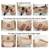 NNEOBA Decompression Belt Back Brace Lumbar Support And Pain Relief Beige