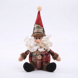 28cm Christmas Snowman Doll Decoration – Festive Tabletop