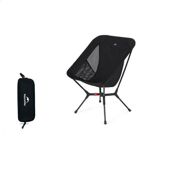 NNEOBA Portable Folding Camping Chair Black