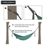 NNEOBA 2Pcs Hammock Straps Special Reinforced Polyester