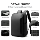 NNEOBA 15.6-Inch Casual Laptop Backpack Black