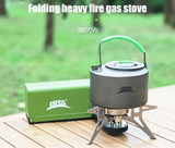 NNEOBA 3800W Portable Folding Camping Gas Stove Butane Cassette Green