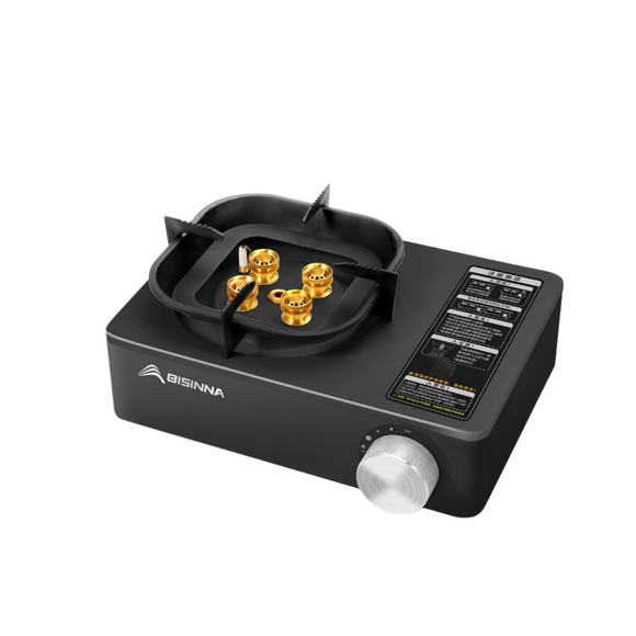 NNEOBA 5800W Camping Gas Stove Overvoltage Protection Black