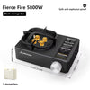NNEOBA 5800W Camping Gas Stove High Firepower Cassette Black
