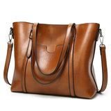 NNEOBA Vintage Leather Shoulder Handbag