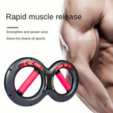 NNEOBA 20KG 8-Word Hand Grip Strength Trainer Black