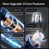 NNEOBA Mini Electric Nose & Facial Hair Trimmer