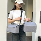 NNEOBA Camera Shoulder Bag Crossbody Grey