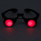 Halloween Horror Red Eye Glasses Props Funny Scary Horror Glasses Party Tricky Eyes Cosplay Prop Glow In The Dark