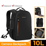 NNEOBA 10L Lightweight Camera Backpack Black
