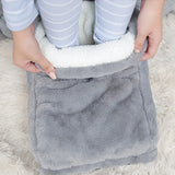 NNEOBA USB Heated Foot Warmer Cushion for Home Comfort