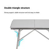 NNEOBA Stainless Steel Folding Table