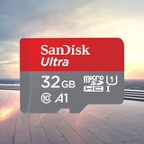 32GB SanDisk MicroSDHC Memory Card A1 Class 10 UHS-I U1