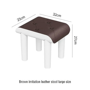 NNEOBA Multi-Functional Portable Office Footrest & Stackable Stool – L-Brown