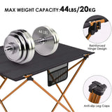 NNEOBA Light Folding Table for Camping and Outdoor Activities