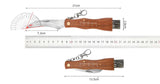 NNEOBA Folding Mushroom Knife Brown