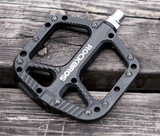 NNEOBA Ultralight Flat Platform Bicycle Pedals Nylon Composite Black
