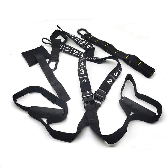NNEOBA Pro Suspension Trainer with Extension Belts and Door Anchor