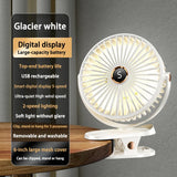 NNEOBA 8000mAh Clip-On Rechargeable Fan