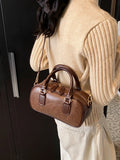 NNEOBA Retro Bowling Shoulder Handbag