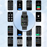 NNEOBA Fitness Smartwatch Bracelet Black