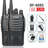 NNEOBA V2 Walkie Talkie Long Range Radio (2PCS BF-888S)