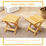 NNEOBA Flower Pot Rack Collapsible Folding Table