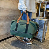 NNEOBA Travel Gym Duffle Carry-On Bag Green