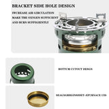 NNEOBA Portable Outdoor Alcohol Stove Green