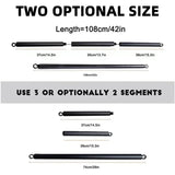 NNEOBA Resistance Band Bar – Portable Detachable Pilates Bar