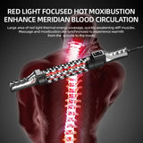 NNEOBA Relaxed 360° Red Light Heated Massage Roller Grey