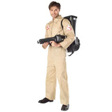 Halloween Father Ghostbusters Costumes Themed Cosplay Halloween Uniform Jumpsuit with Bag Ideal Adults Full Set Dress Up - Adult 150