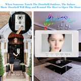 NNEOBA 7-Inch Wired Video Doorbell Intercom