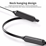 NNEOBA Wireless 9D Bluetooth Neckband Headset Black