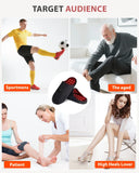 NNEOBA Rechargeable Red Light Therapy Slippers Black
