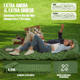 NNEOBA Double Inflatable Camping Mattress Ultralight Sleeping Pad