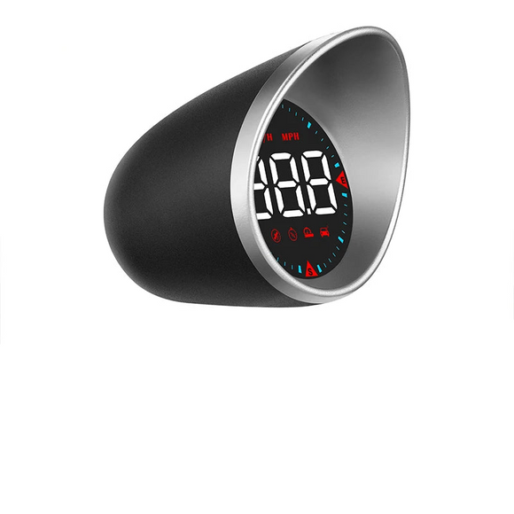 NNEOBA Universal GPS Head-Up Display–Digital Speedometer Black