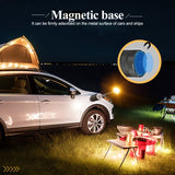 NNEOBA Camping LED Telescopic Flashlight Tripod Rechargeable Emergency Lamp