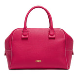 NNEOBA Women's Crossbody Pillow Bag with Wide Strap (Rose Red)