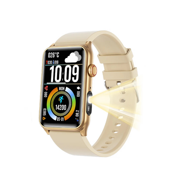 NNEOBA Fitness Tracker Smartwatch Gold